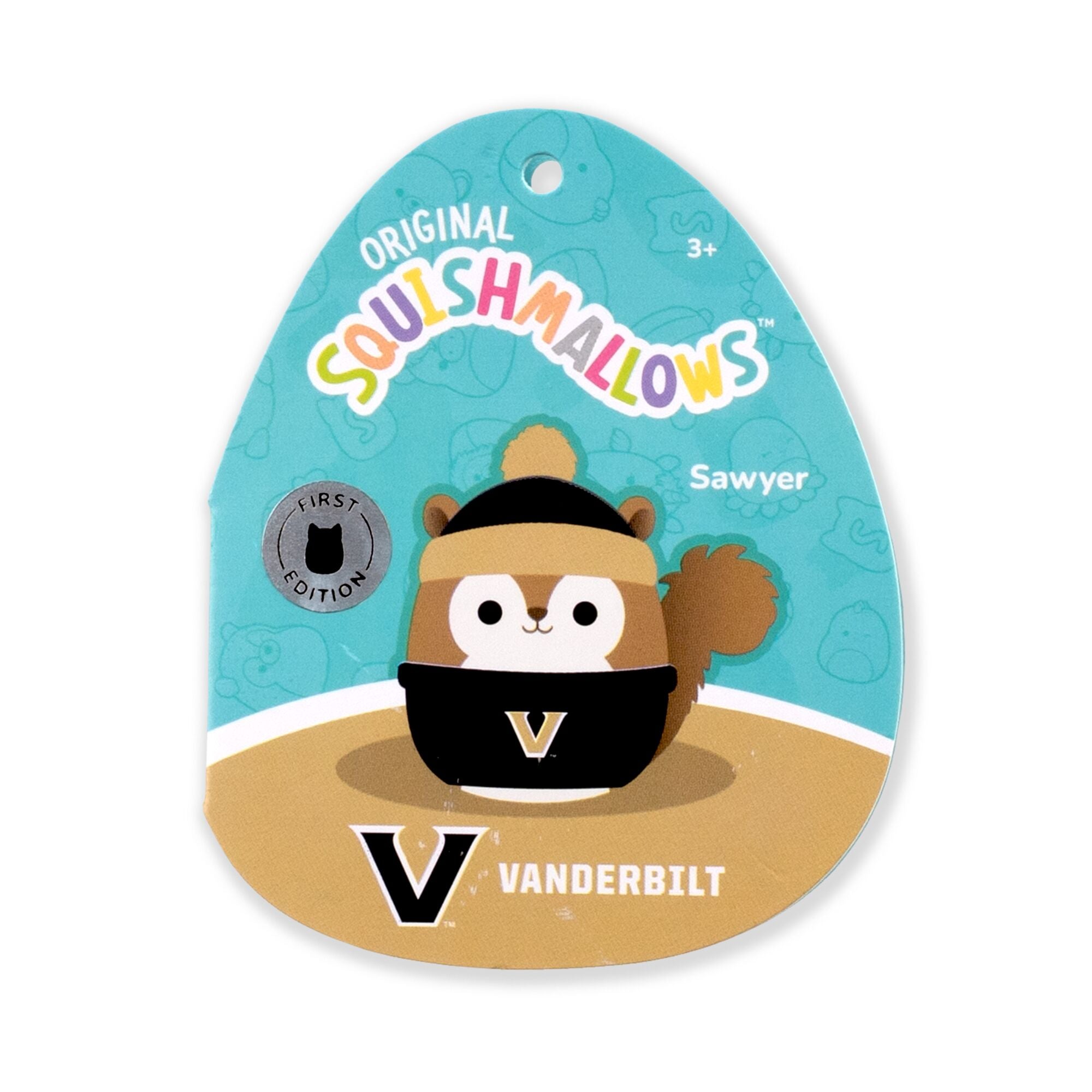Vanderbilt Sawyer the Squirrel Plush Bundle
