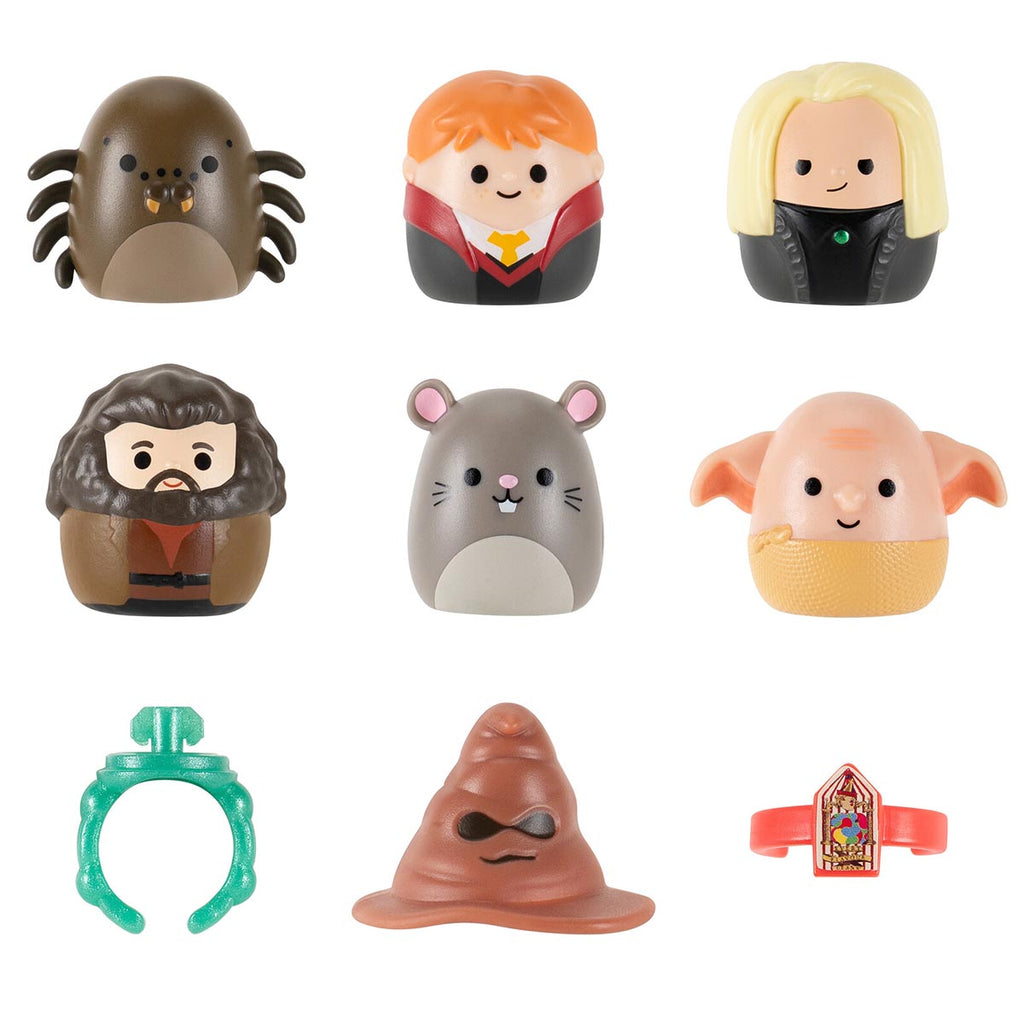Squish-a-longs “Harry Potter” Mini-Squish and Accessory 6-Pack Style 2