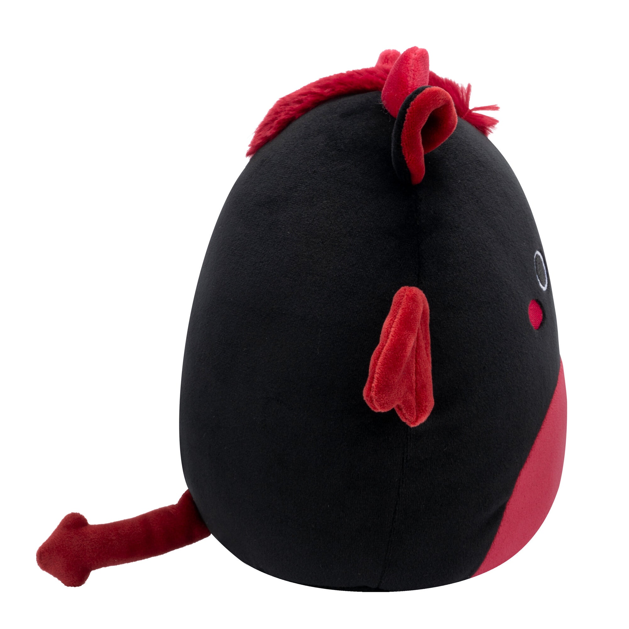 8-Inch Rebecca the Black and Maroon Jersey Devil