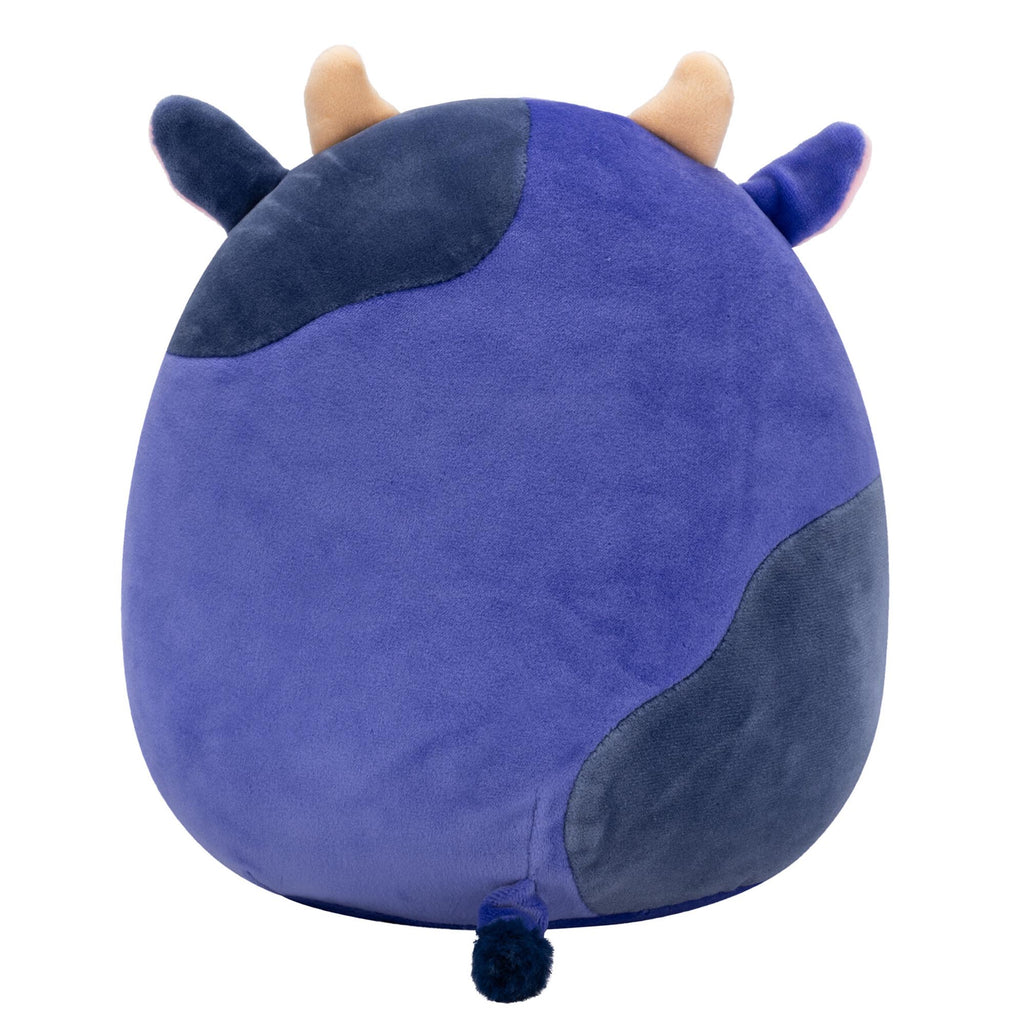 8-Inch Ingred the Purple and Black Spotted Cow