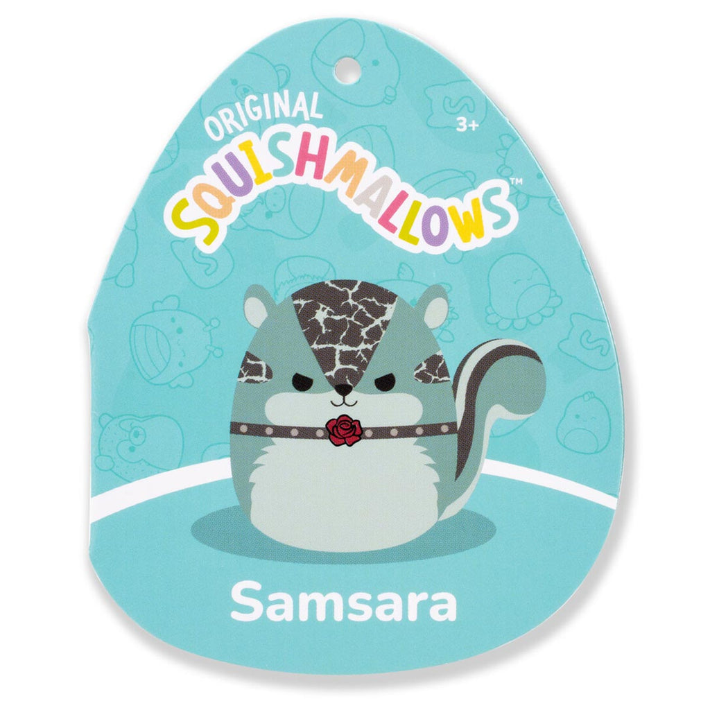 8-Inch Samsara the Teal Chipmunk with Choker