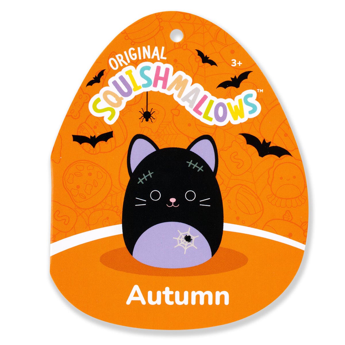 Autumn the Black Cat with Purple Belly