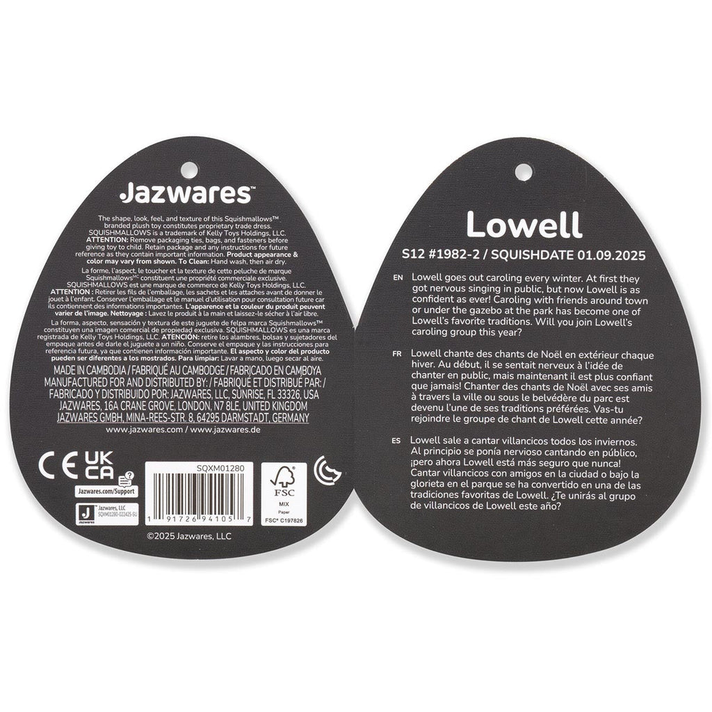 12-Inch Select Series Lowell the Two-Sided Naughty and Nice Gift Sack